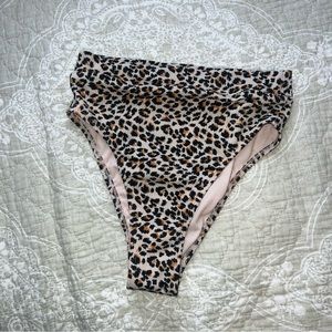 Highwasted Cheetah Bikini Bottoms